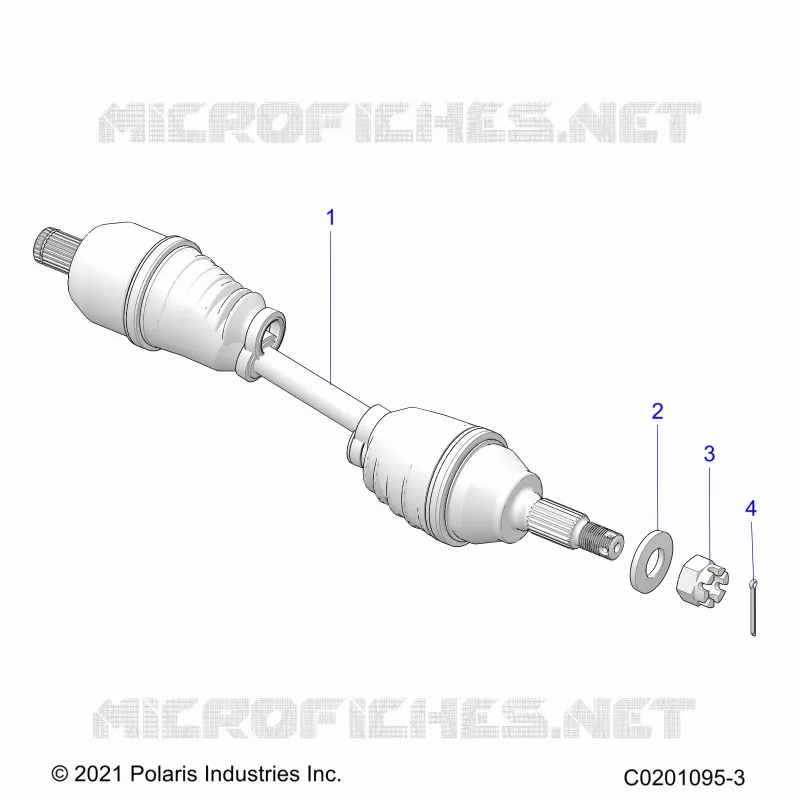 DRIVE TRAIN, HALF ARBRE DE TRANSMISSION ARRIERE