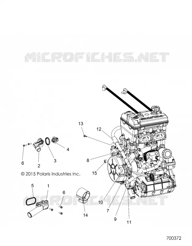 REFROIDISSEMENT, THERMOSTAT AND BYPASS