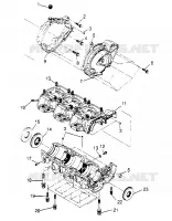 CARTERS MOTEUR SL 650 STD B954358 (4932923292B012)
