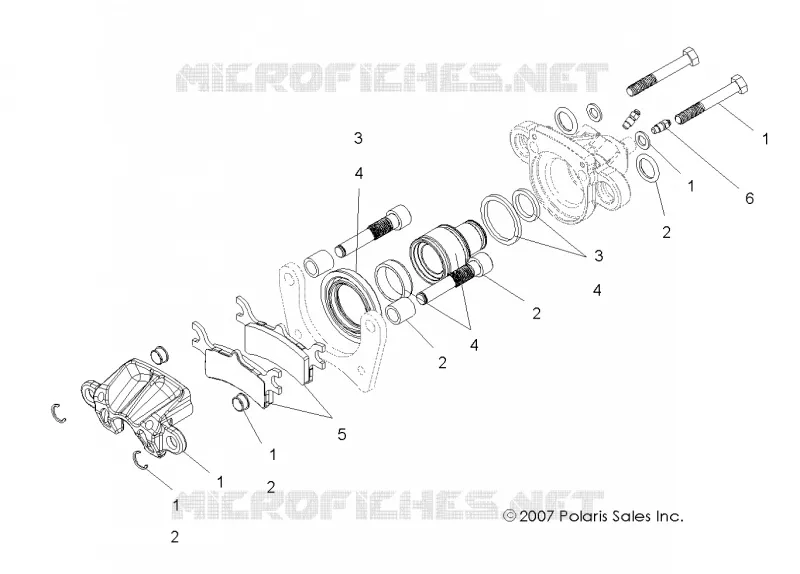 FREIN ARRIERE CALIPER