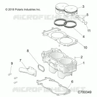 CYLINDRE AND PISTON