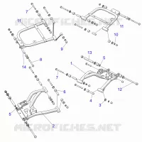 SUSPENSION ARRIERE CONTROL ARMS