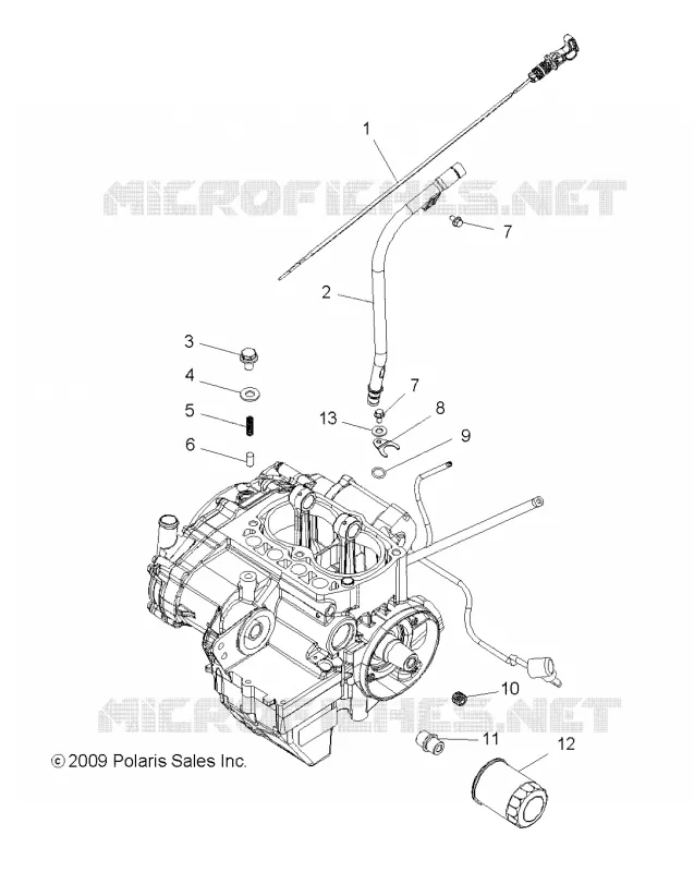 FILTRE A HUILE AND JAUGE A HUILE