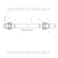 SYSTÃˆME DE TRANSMISSION, FRONT PROP SHAFT