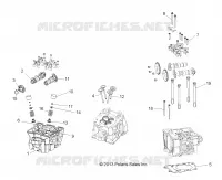 ENGINE, CULASSE, CAMS AND VALVES