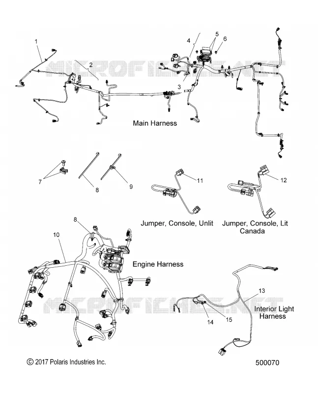 ELECTRICITE, WIRE HARNESS