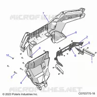 CARROSSERIE ARRIERE BUMPER