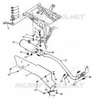 ECHAPPEMENT Magnum 2X4 W98AA42A (4945524552A010)