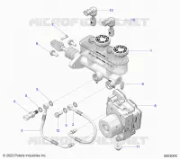 BRAKES, MAITRE CYLINDRE AND ABS MODULE