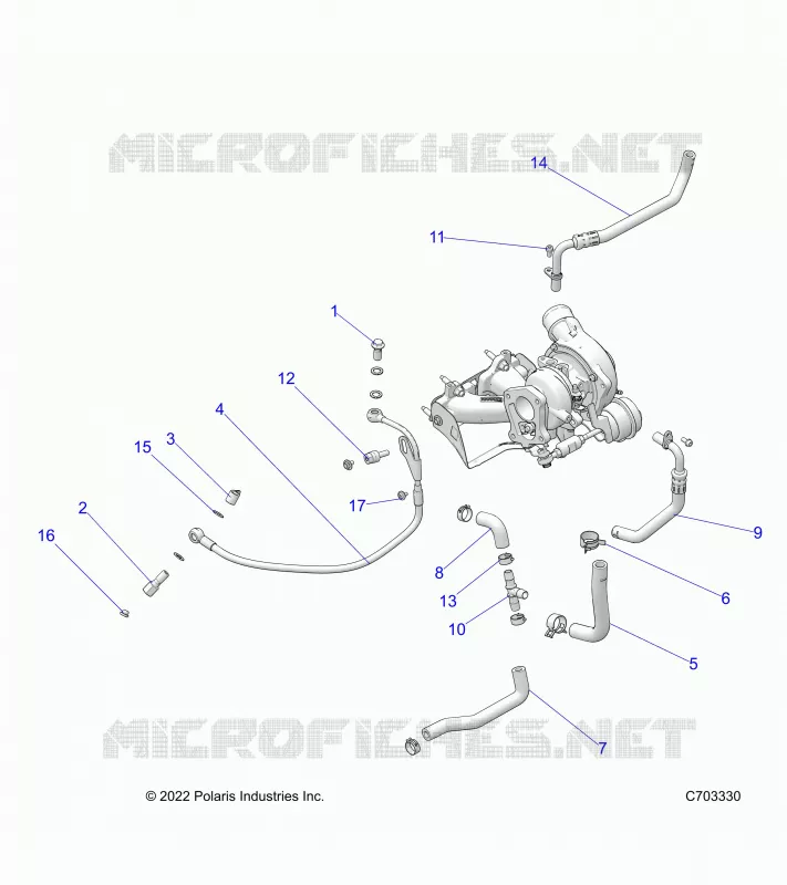 ENGINE, TURBO, COOLING AND OIL