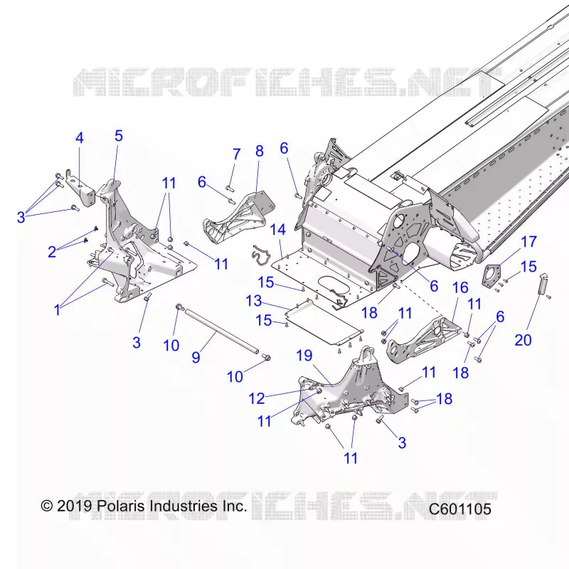 CHASSIS, BULKHEAD ASM.