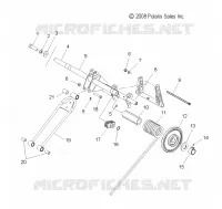 SUSPENSION, BRAS DE SUSPENSION ARRIERE