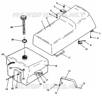 SIEGE ET RESERVOIR WIDETRAK GT 0942061 (49261126110002)