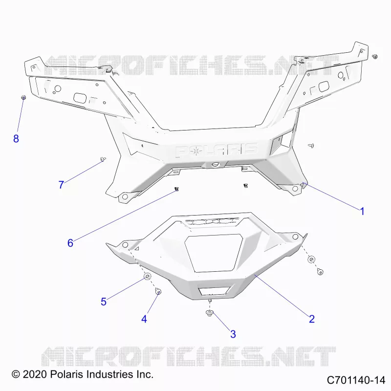 CARROSSERIE ARRIERE BUMPER