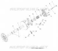 SYSTÈME DE TRANSMISSION, PRIMARY CLUTCH