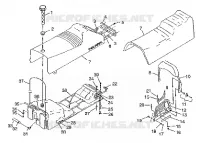 SIEGE ET RESERVOIR 700 RMK 0980966 and EUROPEAN 700 RMK E980966 (4943724372A006)