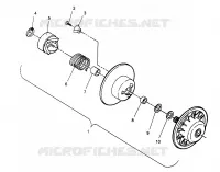 EMBRAYAGE DE TRANSMISSION LITE 0963433, EURO LITE E963433 AND LITE DELUXE 0963431 (4931663166B013)