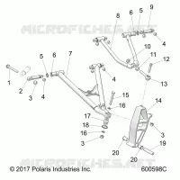 TRIANGLES SUSPENSIONS AVANT 