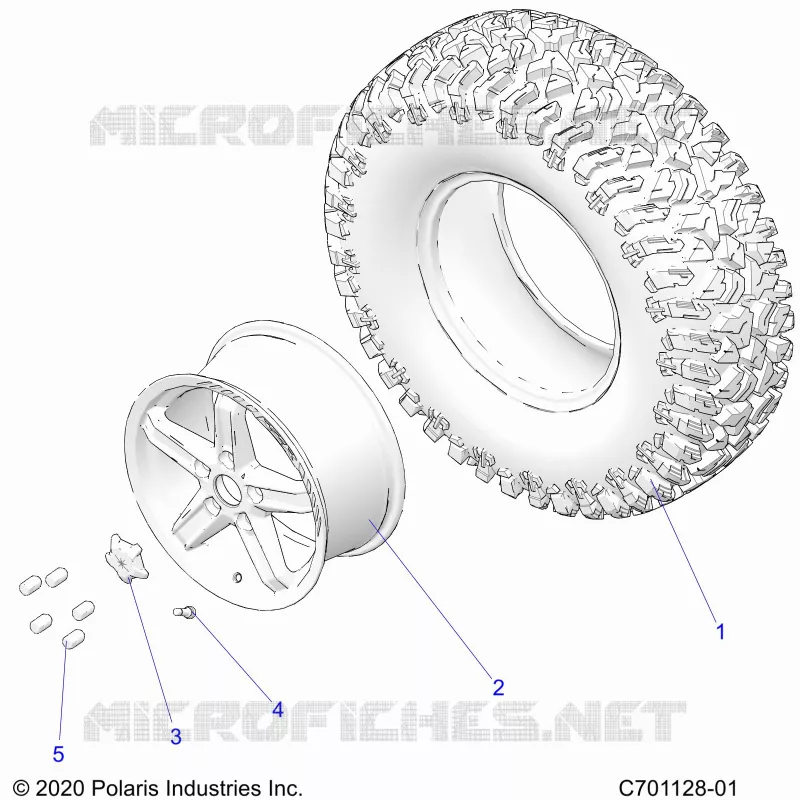 ROUES, FRONT/REAR