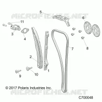 CHAINE DE DISTRIBUTION AND TENSIONER