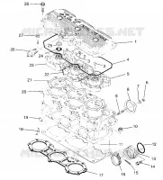 CYLINDRE XLT RMK 0960956, XLT SKS 0960556 AND EUROPEAN XLT SKS E960556 (4931813181C009)