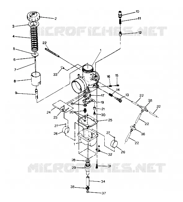 CARBURATEUR 500 AND 500 CLASSIC (4916791679031A)