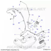 BODY, CARBURANT LINES, EVAP