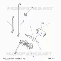 SYSTÃˆME D'ALIMENTATION, RAIL, LINES AND THROTTLE BODY