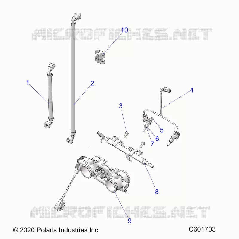 SYSTÃˆME D'ALIMENTATION, RAIL, LINES AND THROTTLE BODY