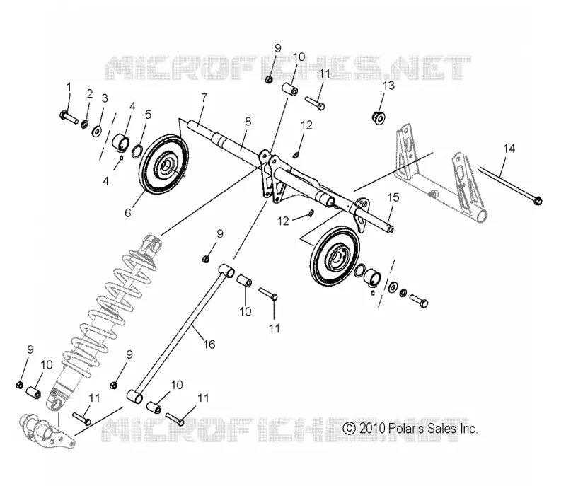 SUSPENSION, BRAS DE SUSPENSION ARRIERE