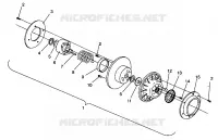 EMBRAYAGE DE TRANSMISSION ASSEMBLY STORM 0940782 AND STORM SKS 0940582 (4925032503024A)