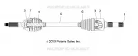 SYSTÈME DE TRANSMISSION, ARBRE DE TRANSMISSION ARRIERE