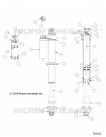 SUSPENSION, AMORTISSEUR AVANT INTERNALS
