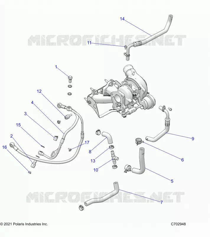 ENGINE, TURBO, COOLING AND OIL