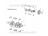 MOTEUR, VILEBREQUIN AND BALANCE SHAFT