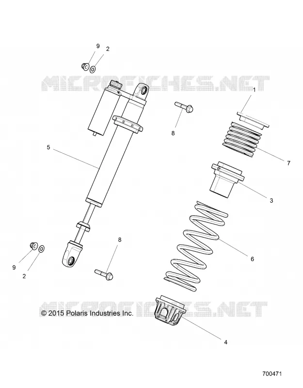 SUSPENSION AVANT SUPPORT AMORTISSEUR 