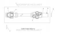 DRIVE TRAIN, FRONT ARBRE DE TRANSMISSION