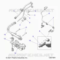 SYSTÃˆME D'ALIMENTATION, RAIL, LINES AND THROTTLE BODY