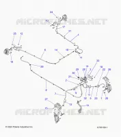 BRAKES, BRAKE LINES AND MAITRE CYLINDRE