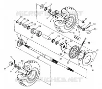 PONT ARRIERE XPLORER 400L W969140 (4935983598C007)