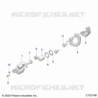 FREIN AVANT CALIPER