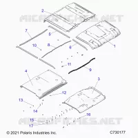 TOIT, LINER AND SEALS