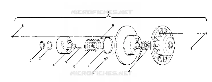 EMBRAYAGE DE TRANSMISSION SUPERTRAK (4915871587018A)