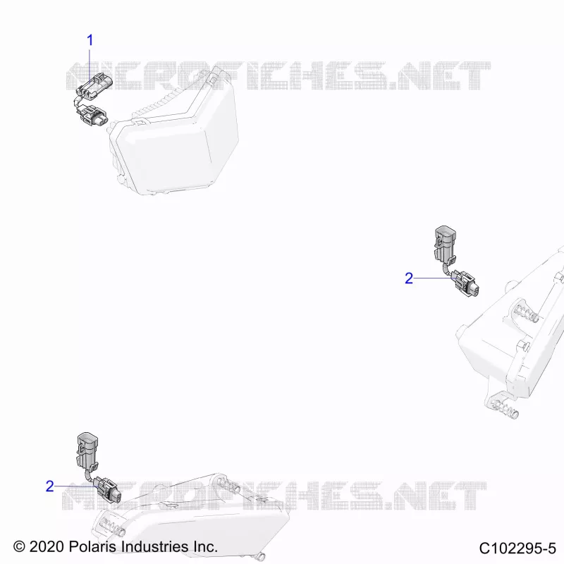 ELECTRICITE, HEADLIGHT HARNESS JUMPER