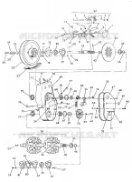 FREIN ET CARTER DE CHAINEE 500 AND 500 CLASSIC FROM SERIAL NUMBER 1808615