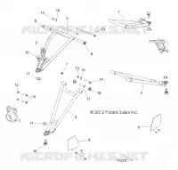 SUSPENSION AVANT CONTROL ARMS