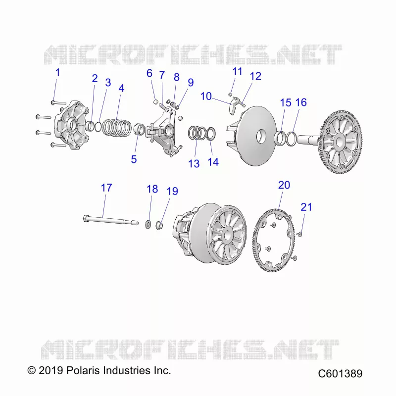 SYSTÃˆME DE TRANSMISSION, CLUTCH, PRIMARY