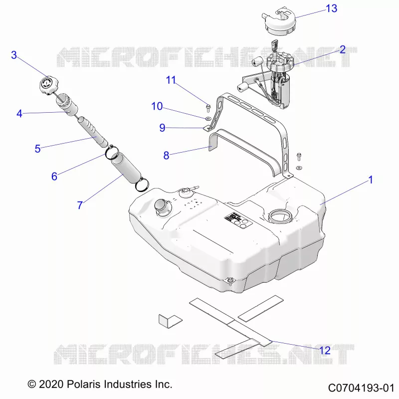 SYSTÃˆME D'ALIMENTATION, FUEL TANK