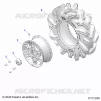 ROUES, REAR