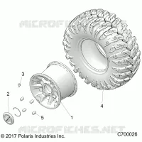 ROUES, REAR